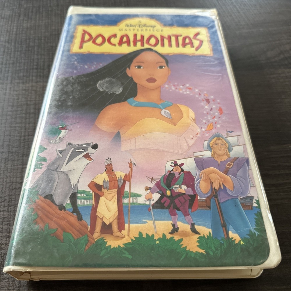1996 Walt‎ Disney Masterpiece Collection Pocahontas VHS#5741